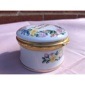 FALCON CHINA BOX STAFFORDSHIRE ENGLAND - SOMEONE SPECIAL